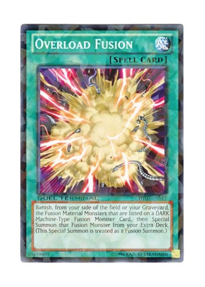 遊戯王 英語版 DT07 Amazon.co.jp: 遊戯王 英語版 DT07-EN042 Overload Fusion